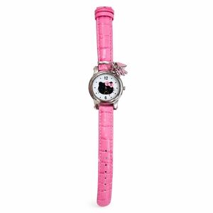Hello Kitty ($65) Pink Charm Watch Sanrio Analog Y2K Wristwatch